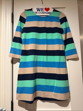 Hiho Striped Blue & Green  Dress